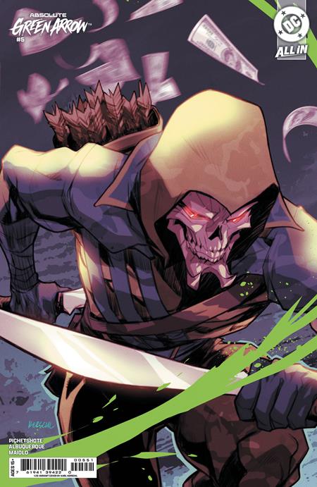 ABSOLUTE GREEN ARROW #5 (OF 6) CVR E INC 1:25 KARL KERSCHL CARD STOCK VAR DC Comics Pornsak Pichetshote Rafael Albuquerque Karl Kerschl PREORDER