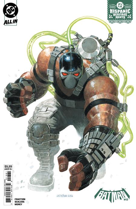 Batman, Vol. 4 13 Comic José Ladrönn Hispanic Heritage Month Variant DC Comics 2026