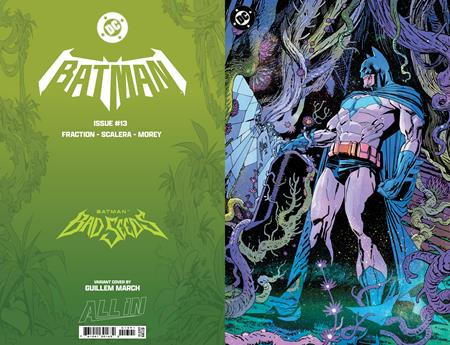 Batman, Vol. 4 13 Comic Guillem March Bad Seeds Spot Foil Variant DC Comics 2026
