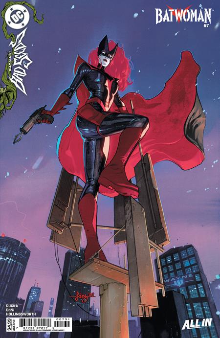 BATWOMAN #7 CVR C JAVIER FERNANDEZ CARD STOCK VAR (BATMAN BAD SEEDS) DC Comics Greg Rucka DaNi Javier Fernandez PREORDER