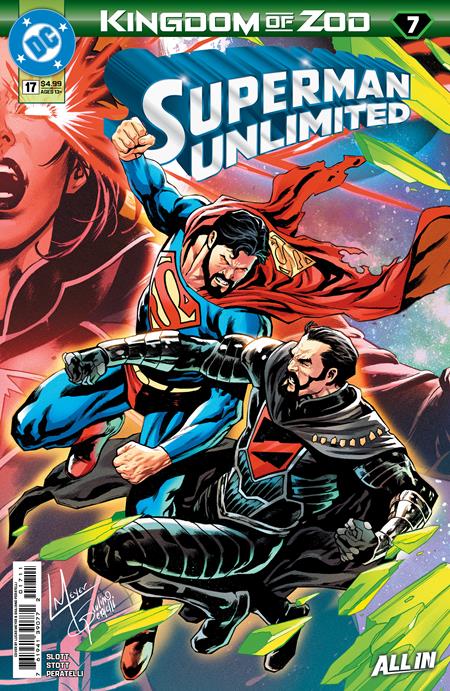 SUPERMAN UNLIMITED #17 CVR A LUCAS MEYER CONNECTING (KINGDOM OF ZOD) DC Comics Dan Slott Rachael Stott Lucas Meyer PREORDER