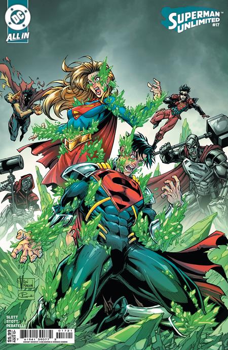 SUPERMAN UNLIMITED #17 CVR B V KEN MARION CARD STOCK VAR (KINGDOM OF ZOD) DC Comics Dan Slott Rachael Stott V. Ken Marion PREORDER