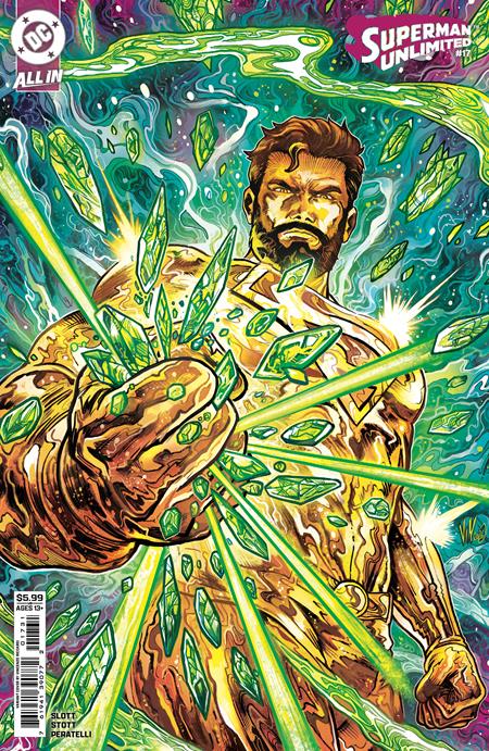 SUPERMAN UNLIMITED #17 CVR C VINCENZO RICCARDI CARD STOCK VAR (KINGDOM OF ZOD) DC Comics Dan Slott Rachael Stott Vincenzo Riccardi PREORDER