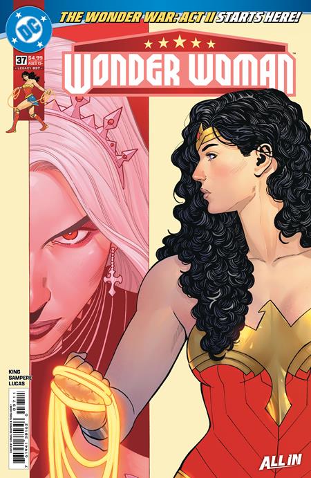 WONDER WOMAN #37 CVR A DANIEL SAMPERE DC Comics Tom King Daniel Sampere Daniel Sampere PREORDER