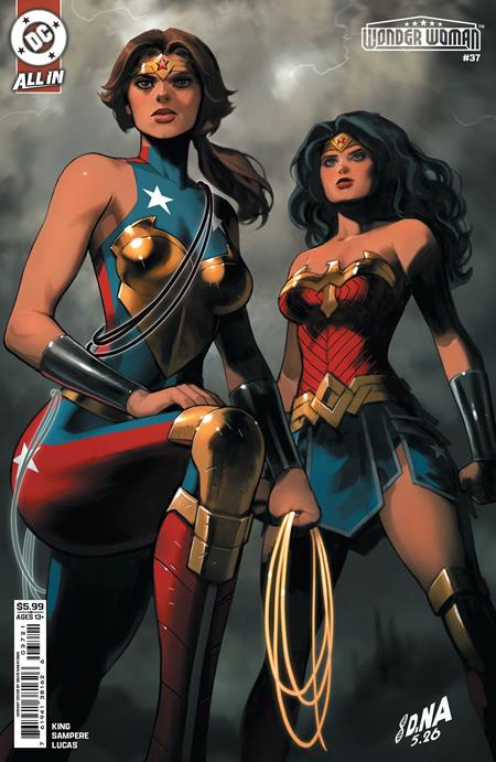 WONDER WOMAN #37 CVR B DAVID NAKAYAMA CARD STOCK VAR DC Comics Tom King Daniel Sampere David Nakayama PREORDER