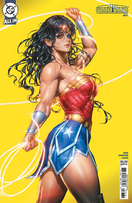 WONDER WOMAN #37 CVR C KYUYONG EOM CARD STOCK VAR DC Comics Tom King Daniel Sampere Kyuyong Eom PREORDER