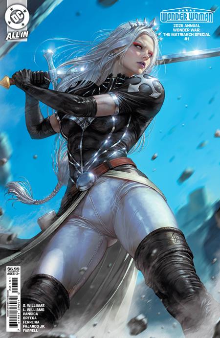 WONDER WOMAN 2026 ANNUAL WONDER WAR THE MATRIARCH SPECIAL #1 (ONE SHOT) CVR B KYUYONG EOM CARD STOCK VAR DC Comics Stephanie Williams, Leah Williams Eduardo Pansica, Belen Ortega Kyuyong Eom PREORDER