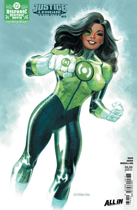 Justice League Unlimited, Vol. 2 23 Comic Jose Ladronn Hispanic Heritage Month Variant DC Comics 2026