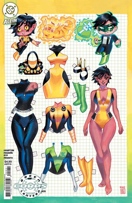 Green Lantern Corps, Vol. 3 20 Comic Rian Gonzaeles Variant DC Comics 2026