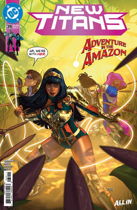 NEW TITANS #39 CVR A TAURIN CLARKE DC Comics Tate Brombal Sami Basri Taurin Clarke PREORDER