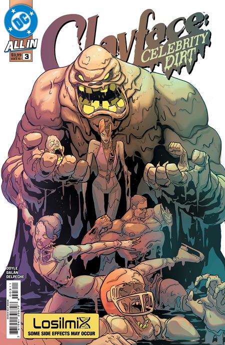 Clayface: Celebrity Dirt 3 Comic Riley Rossmo DC Comics 2026