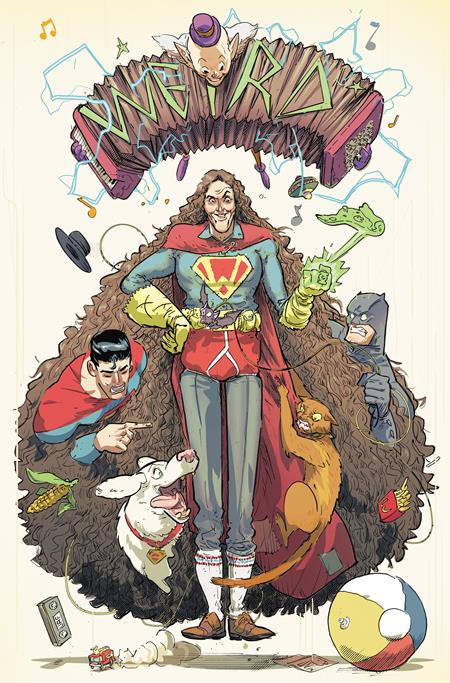 BATMAN SUPERMAN WEIRD AL WORLDS WEIRDEST #1 (ONE SHOT) CVR C RILEY ROSSMO CARD STOCK VAR DC Comics Mark Waid, Weird Al Yankovic Dan Schoening Riley Rossmo PREORDER