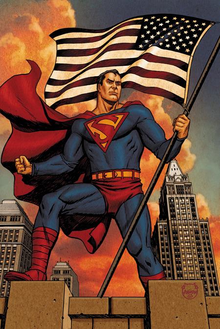 SUPERMAN THE STRANGER #1 (OF 6) CVR B DAVE JOHNSON CARD STOCK VAR (MR) DC Comics Wes Craig Wes Craig Dave Johnson PREORDER