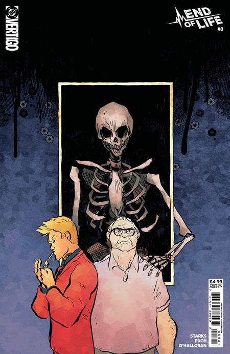 END OF LIFE #8 CVR B JESSE LONERGAN CARD STOCK VAR (MR) DC Comics Kyle Starks Steve Pugh Jesse Lonergan PREORDER