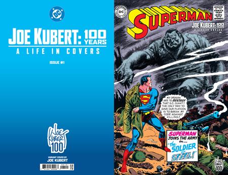 JOE KUBERT 100 YEARS A LIFE IN COVERS #1 (ONE SHOT) CVR B JOE KUBERT FOIL VAR DC Comics Joe Kubert Joe Kubert PREORDER