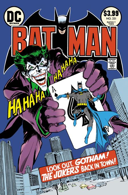 BATMAN #251 FACSIMILE EDITION CVR A NEAL ADAMS DC Comics Denny O Neil Neal Adams Neal Adams PREORDER