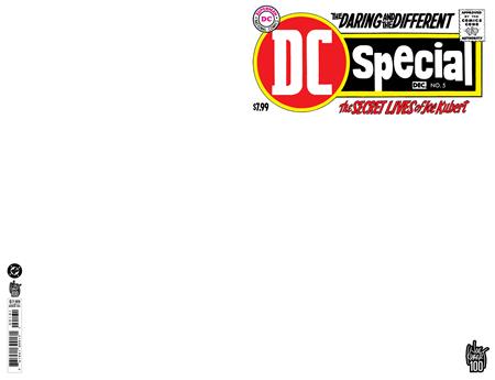 DC Special 5 Comic Facsimile Blank Variant DC Comics 2026