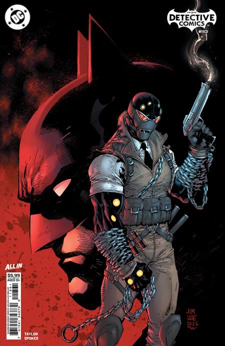 Detective Comics, Vol. 3 1113 Comic Jim Lee Building Bad Variant DC Comics 2026