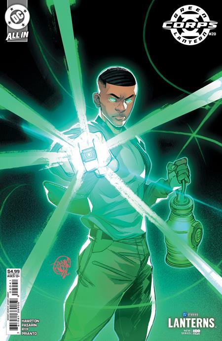 GREEN LANTERN CORPS #20 CVR D JAHNOY LINDSAY LANTERNS CARD STOCK VAR DC Comics Morgan Hampton Fernando Pasarin Jahnoy Lindsay PREORDER