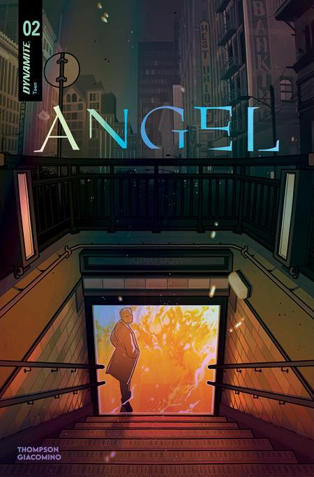 ANGEL #2 CVR M INC 1:10 MEREDITH MCCLAREN FOIL VAR DYNAMITE Entertainment Kelly Thompson Giulia Giacomino Meredith McClaren PREORDER
