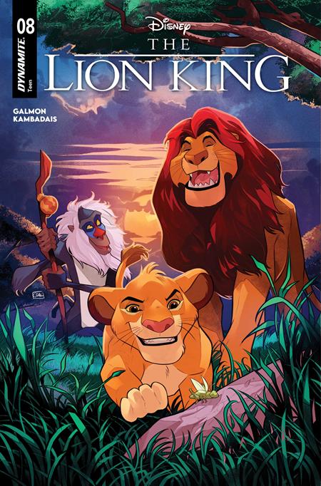 LION KING #8 CVR A EDWIN GALMON DYNAMITE Entertainment Edwin Galmon George Kambadais Edwin Galmon PREORDER