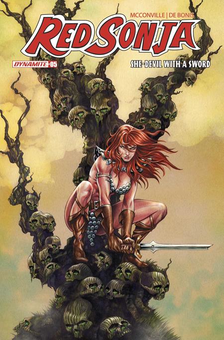 RED SONJA SHE DEVIL WITH A SWORD #5 CVR D MIKE ROOTH VAR DYNAMITE Entertainment Rory McConville Pablo de Bonis Mike Rooth PREORDER