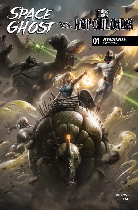 SPACE GHOST VS THE HERCULOIDS #1 CVR A FRANCESCO MATTINA DYNAMITE Entertainment David Pepose Jonathan Lau Francesco Mattina PREORDER