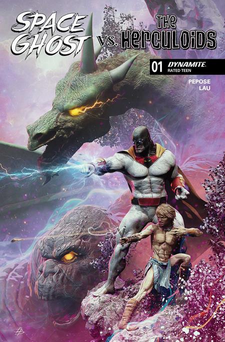 SPACE GHOST VS THE HERCULOIDS #1 CVR D BJORN BARENDS VAR DYNAMITE Entertainment David Pepose Jonathan Lau Bjorn Barends PREORDER
