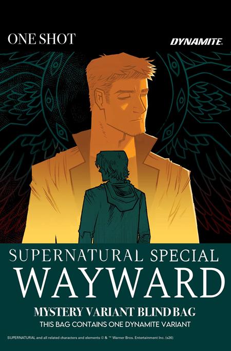 SUPERNATURAL WAYWARD SPECIAL #1 (ONE SHOT) CVR E MYSTERY BLIND BAG VAR DYNAMITE Entertainment Paulina Ganucheau John Amor Blind Bag PREORDER