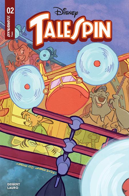 TALESPIN #2 CVR A CARLO LAURO DYNAMITE Entertainment Amanda Deibert Carlo Lauro Carlo Lauro PREORDER