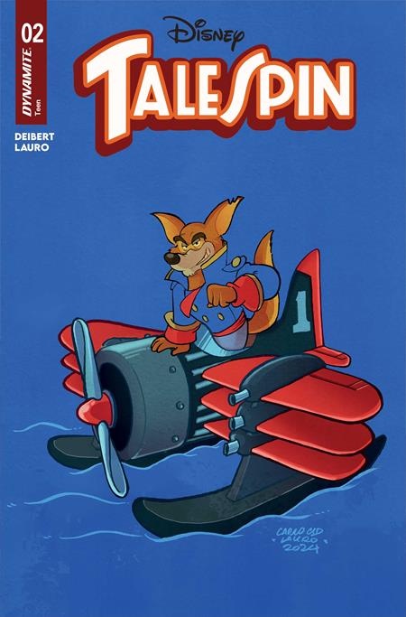 Talespin 2 Comic Carlo Lauro Color Bleed Variant Dynamite Entertainment 2026