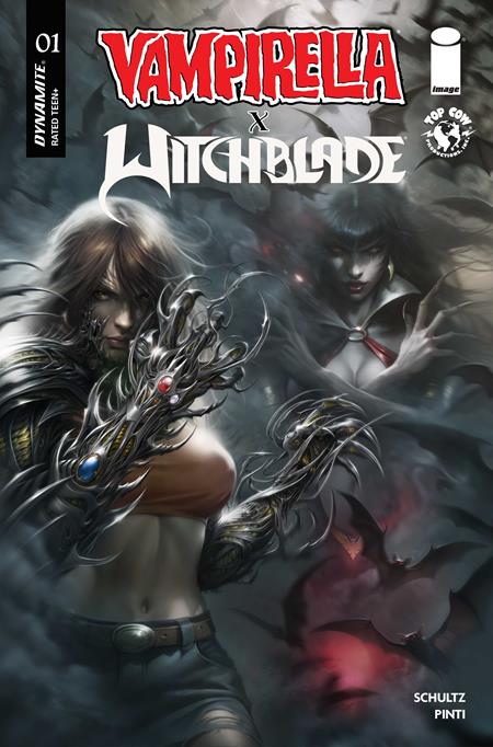 VAMPIRELLA X WITCHBLADE SPECIAL #1 (ONE SHOT) CVR C FRANCESCO MATTINA VAR DYNAMITE Entertainment Erica Schultz Valentina Pinti Francesco Mattina PREORDER