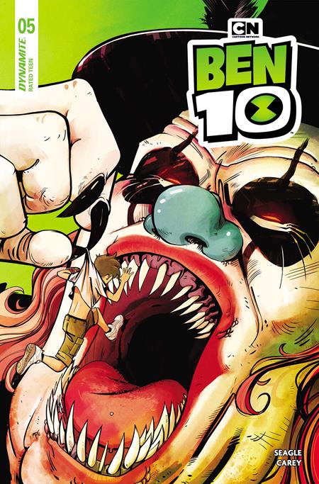 BEN 10 #5 CVR Q INC 1:10 SEBASTIAN PIRIZ FOIL VAR DYNAMITE Entertainment Steven T. Seagle Robert Carey Sebastian Piriz PREORDER