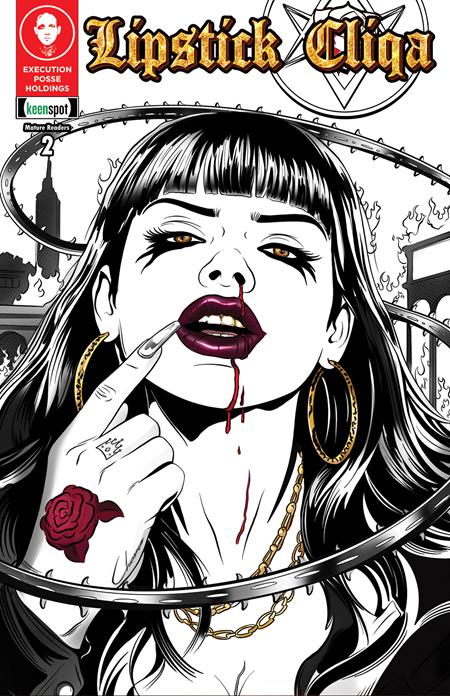 LIPSTICK CLIQA DELUXE EDITION #2 (OF 3) CVR C J SELIN NOSEBLEED VAR (MR) Ex Posse Holdings Kayden Phoenix Marcelino Servicio J.Selin PREORDER
