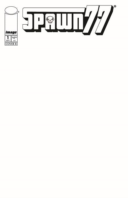 Spawn 77 1 Comic Blank Sketch Variant Image Comics 2026