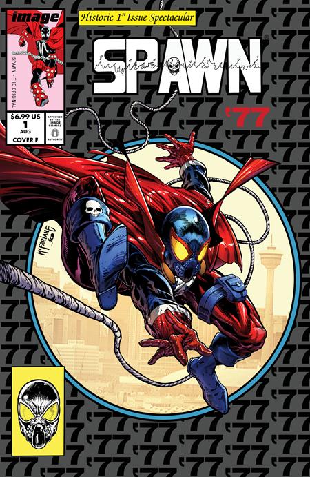 Spawn 77 1 Comic Todd Mcfarlane Retro Logo Incentive Variant (1:25) Image Comics 2026