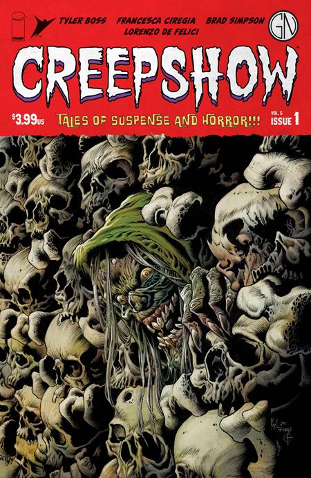 CREEPSHOW VOL 05 #1 (OF 5) CVR A KYLE HOTZ & DAN BROWN (MR) Image Comics Lorenzo De Felici, Tyler Boss Lorenzo De Felici, Francesca Ciregia, Brad Simpson Kyle Hotz, Dan Brown PREORDER