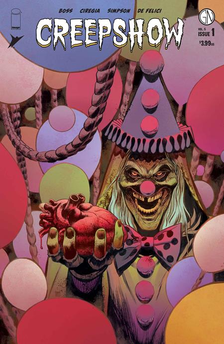 CREEPSHOW VOL 05 #1 (OF 5) CVR B FRANCESCA CIREGIA VAR (MR) Image Comics Lorenzo De Felici, Tyler Boss Lorenzo De Felici, Francesca Ciregia, Brad Simpson Francesca Ciregia PREORDER