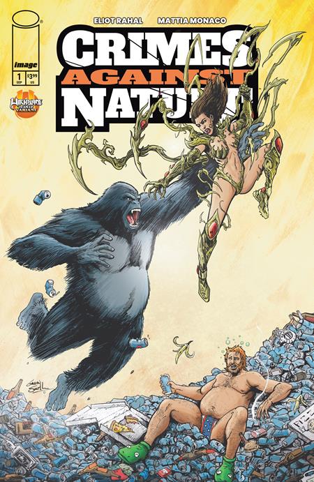 CRIMES AGAINST NATURE #1 CVR E GAVIN SMITH WITCHBLADE TEAM UP VAR Image Comics Eliot Rahal Mattia Monaco Gavin Smith PREORDER