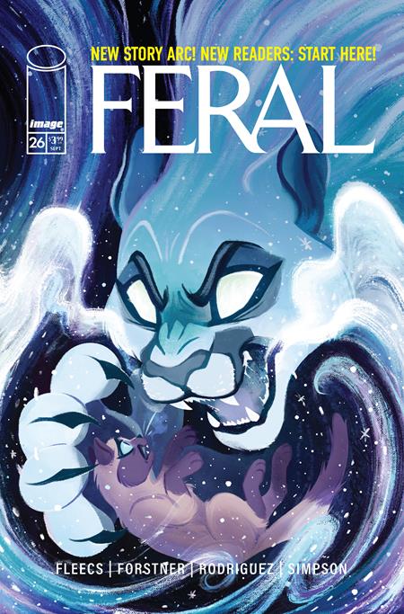 FERAL #26 CVR A JUSTASUTA Image Comics Tony Fleecs Trish Forstner, Tone Rodriguez, Brad Simpson Justasuta PREORDER