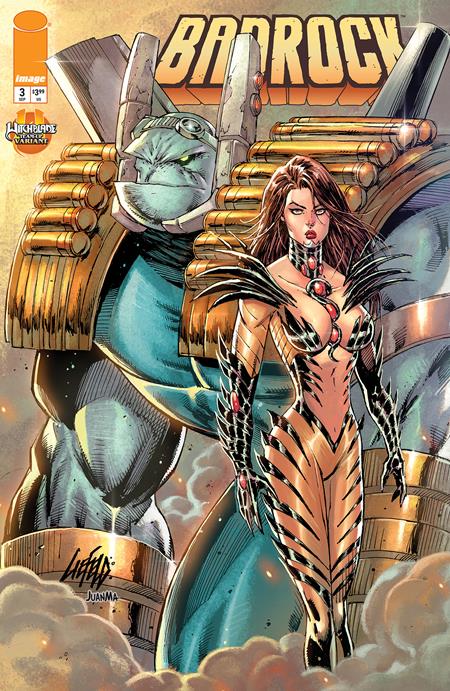 Badrock, Vol. 2 3 Comic Rob Liefeld Witchblade Team-Up Variant Image Comics 2026