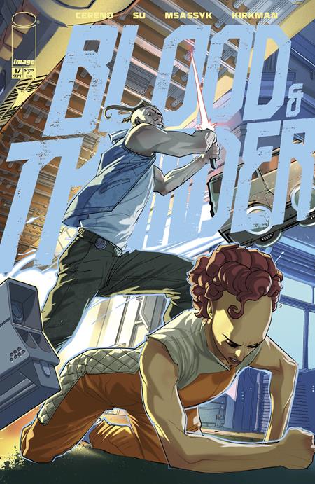BLOOD & THUNDER #17 CVR D INC 1:25 PETE WOODS CONNECTING VAR (MR) Image Comics Benito Cereno E.J. Su, Michele Msassyk Assarasakorn Pete Woods PREORDER