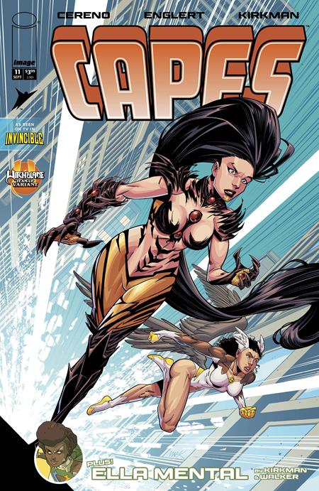 INVINCIBLE UNIVERSE CAPES #11 CVR F MARK ENGLERT WITCHBLADE TEAM UP VAR Image Comics Benito Cereno, Robert Kirkman Mark Englert,Cory Walker Mark Englert PREORDER