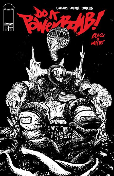 Do A Powerbomb! Black & White 3 Comic Daniel Warren Johnson Variant Image Comics 2026
