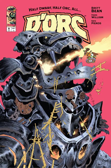 DORC #8 CVR B MATIAS BERGARA VAR Image Comics Brett Bean Brett Bean Matias Bergara PREORDER