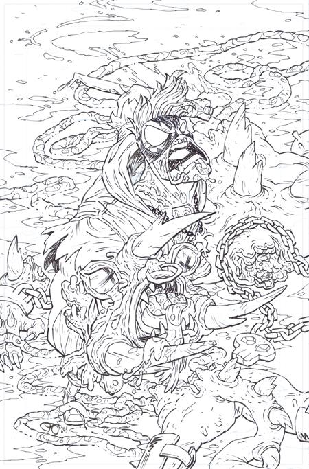 FINAL BOSS #10 CVR E INC 1:25 TYLER KIRKHAM B&W VIRGIN VAR (MR) Image Comics Tyler Kirkham Tyler Kirkham, David Miller, Ifansyah Noor Tyler Kirkham PREORDER