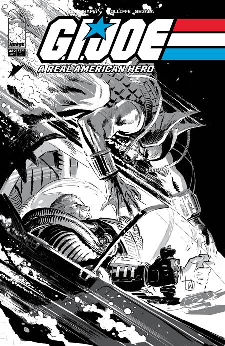 G.I. Joe: A Real American Hero 2023 (Image) 332 Comic Lee Weeks B&W Variant Image Comics 2026