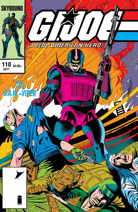 GI JOE A REAL AMERICAN HERO #110 HAMA FILES EDITION CVR C RON GARNEY & BOB MCLEOD FOIL VAR Image Comics Larry Hama Ron Garney, Fred Fredericks, Bob Sharen Ron Garney, Bob McLeod PREORDER