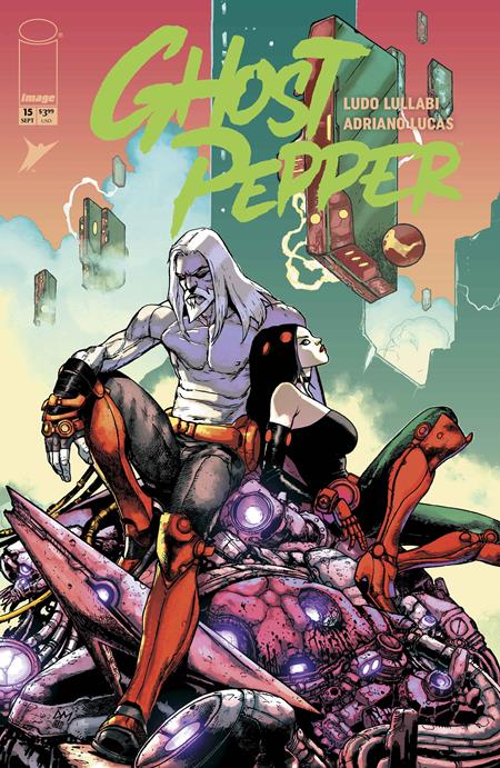 GHOST PEPPER #15 CVR E INC 1:50 DOUG MAHNKE & DAVID BARON VAR Image Comics Ludo Lullabi Ludo Lullabi, Adriano Lucas Doug Mahnke, David Baron PREORDER