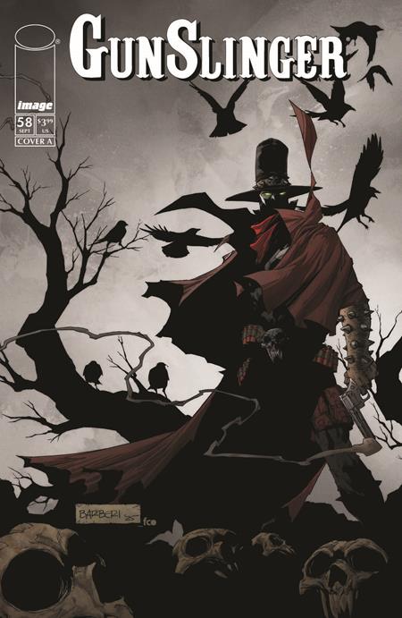 GUNSLINGER SPAWN #58 CVR A CARLO BARBERI Image Comics Erica Schultz Carlo Barberi Carlo Barberi PREORDER